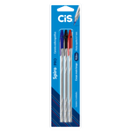 Caneta Esf Cis Spiro Pro Ponta 0,7MM Blister C/3 Cores