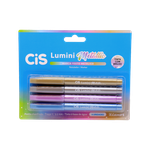 BLISTER C/4 CORES CIS LUMINI METALLIC