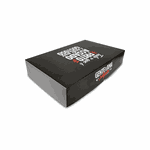 EMBALAGEM CAIXA PARA SALGADOS GRANDE BLACK GOURMET - 10 Unidades
