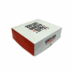 EMBALAGEM CAIXA PARA SALGADOS MEDIA RED GOURMET - 10 Unidades