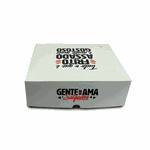 EMBALAGEM CAIXA PARA SALGADOS MEDIA RED GOURMET - 10 Unidades