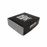 EMBALAGEM CAIXA SALGADOS PEQUENA BLACK GOURMET - 10 Unidades