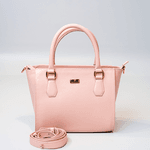 Bolsa Tote Bege Couro Alça Removível