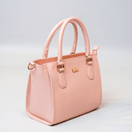 Bolsa Tote Bege Couro Alça Removível