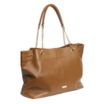 Bolsa Caramelo Shopping Grande Couro