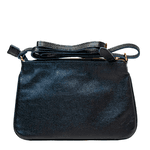 Bolsa Tiracolo Preta Couro