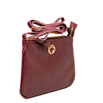 Bolsa Tiracolo Vinho Couro