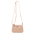 Bolsa Tiracolo Bege Couro