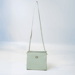 Bolsa Tiracolo Cobra Malva Em Couro 