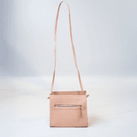 Bolsa Tiracolo Bege Em Couro 