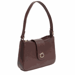 Bolsa Tiracolo Marrom em Couro Pequena Mari