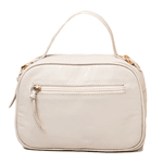 Bolsa Tiracolo Off White Couro Mikaele