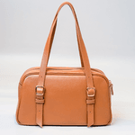 Bolsa Tiracolo Caramelo Couro 