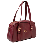 Bolsa Tiracolo Vinho Couro 