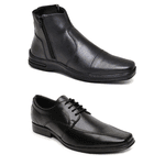 Combo 2 Pares Sândalo Plaza e Tower Preto