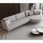 Sofá Dommé com chaise orgânica