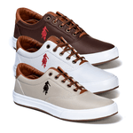 Combo 3 Pares Polo Open Masculino