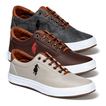 Combo 3 Pares Polo Open Masculino