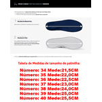 Chinelo Birken Papete Casual BK05 Leve E Super Confortavel Verão 2665