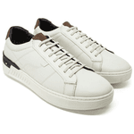 Tênis Casual Masculino Jota Pe Couro Pelica Original 83201 Off White
