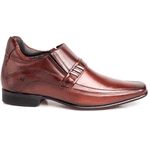 Sapato Social Rafarillo Aumenta Altura Couro Original 53005 Mogno