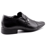 Sapato Social Masculino Jota Pe Airbag Em Couro Pelica 77601 Preto