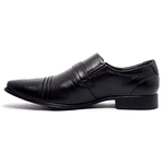 Sapato Social Masculino Pipper Em Couro Pelica Preto 52811 Preto