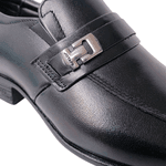 Sapato Social Masculino Jota Pe Cadarço Couro Airbag Comfort Preto