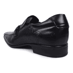 Sapato Rafarillo Social Em Couro Legitimo Metal 34054-00 Preto