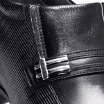 Sapato Rafarillo Vegas Alth Você+Alto 7cm Preto 3263 Couro Preto