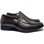 Sapato Social Masculino Jota Pe Airbag Em Couro Marrom 45022 Marrom