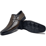 Sapato Social Masculino Jota Pe Airbag Em Couro Marrom 45022 Marrom
