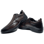 Sapato Social Masculino Pipper Couro Pelica Marrom Original Café