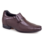 Sapato Social Rafarillo Executive Aumenta 7cm Altura 53054 Café