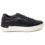 Tênis Casual Masculino Jota Pe Couro Pelica Original 83201 Preto/Branco
