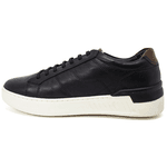 Tênis Casual Masculino Jota Pe Couro Pelica Original 83201 Preto/Branco