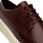 Tênis Sneakers Masculino Bavarone Evoque Ref.: 3304 Café/Branco