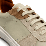 Tênis Sneakers Masculino Bavarone Taycan Ref.:35009 Off White/Branco
