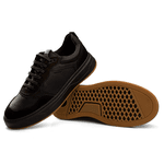 Tênis Sneakers Masculino Bavarone Taycan Ref.:35001 Preto/Preto