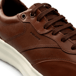 Tênis Sneakers Masculino Bavarone Greene Ref.:58001 Café/Branco