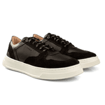 Tênis Sneakers Masculino Bavarone Horus Ref.:11003 Preto/Branco
