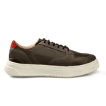 Tênis Sneakers Masculino Bavarone Horus Ref.:11003 Cinza/Branco