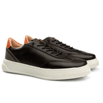 Tênis Sneakers Masculino Bavarone Horus Ref.:11001 Preto/Branco