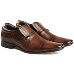 Kit 4 Em 1 Sapato Social Masculino Rafarillo Executive Ref.:34065K Mogno