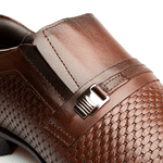 Kit 4 Em 1 Sapato Social Masculino Rafarillo Executive Ref.:34065K Mogno