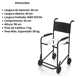 Cadeira De Banho Cds 201 85 kg