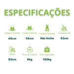 Cadeira De Banho Cds 201 Semi Obeso Até 100 kg