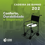 Cadeira De Banho Cds 202 Até 85 kg
