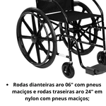 Cadeira De Rodas Cds 101 Nylon 85 kg