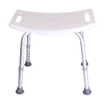 Banco para Banho MOD17 S/Encosto Unico/Branco